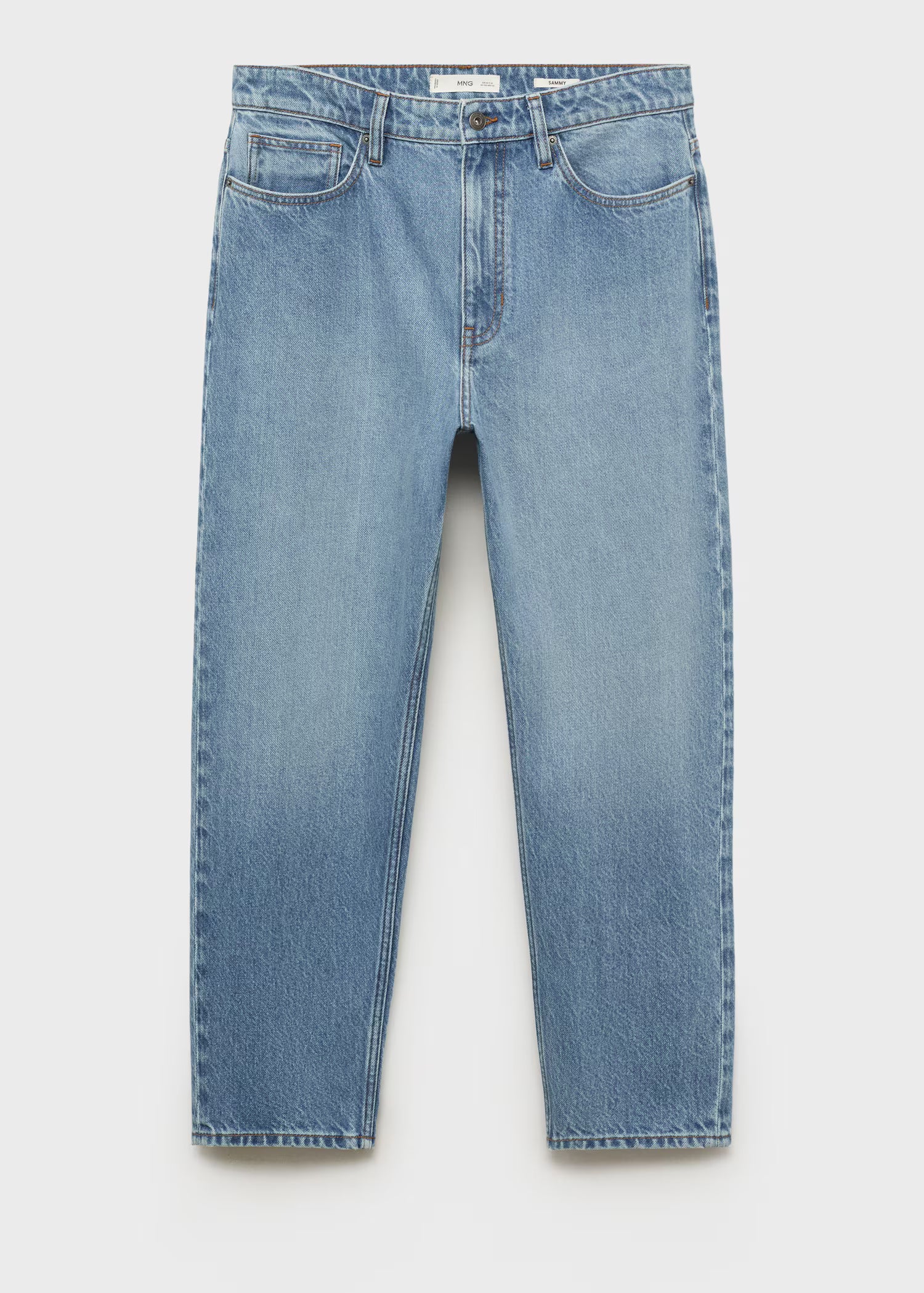 Sammy cropped carrot-fit jeans
