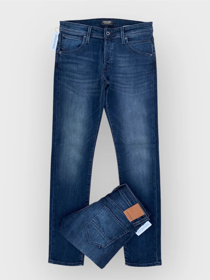 Men's Slim Fit Blue Black Jean